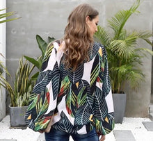Load image into Gallery viewer, Leaf Boho Top
