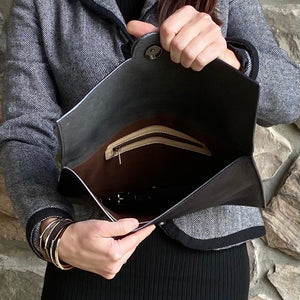 Lisa Black Envelope Bag