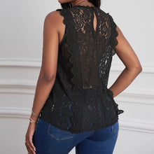 Load image into Gallery viewer, Lace V Neck Top (3 Colors)