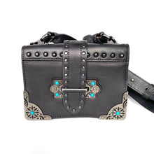 Load image into Gallery viewer, Milan Genuine Leather Beaded Bag