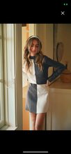 Load image into Gallery viewer, Color Block Sweater Dress