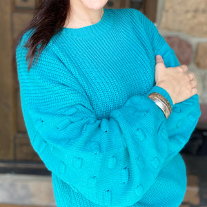 Bubbles Sleeves Sweater