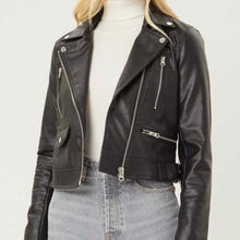 Load image into Gallery viewer, Moto Leather Jacket