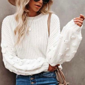 Bubbles Sleeves Sweater