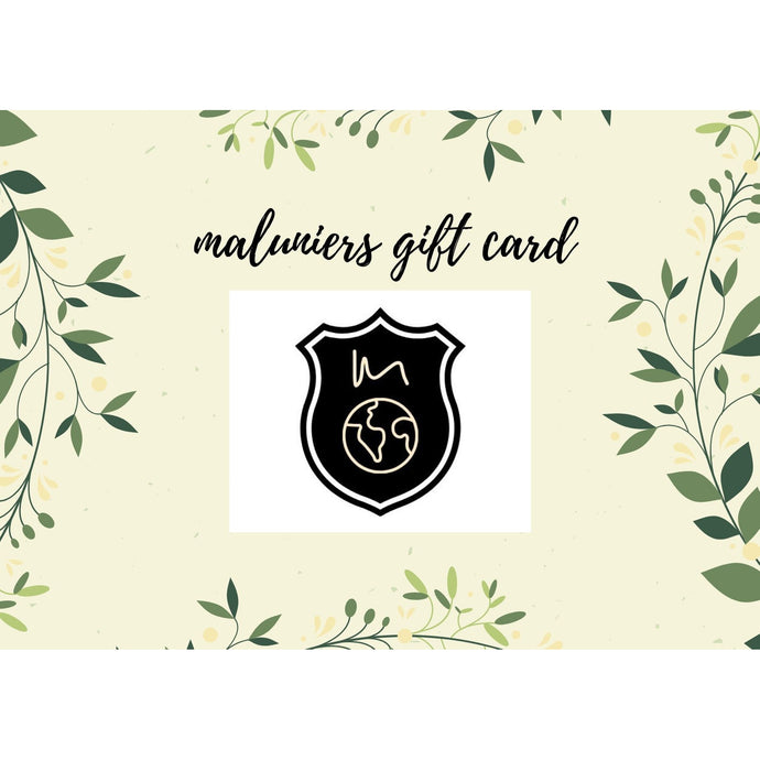 maluniers gift card